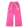 Pushbank Button Down Pants (Pink)