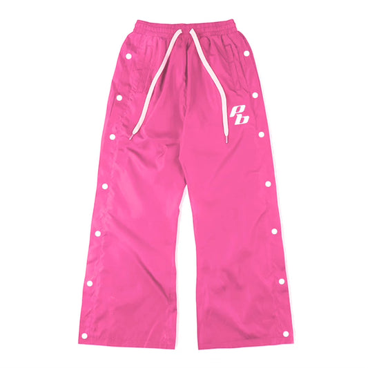 Pushbank Button Down Pants (Pink)