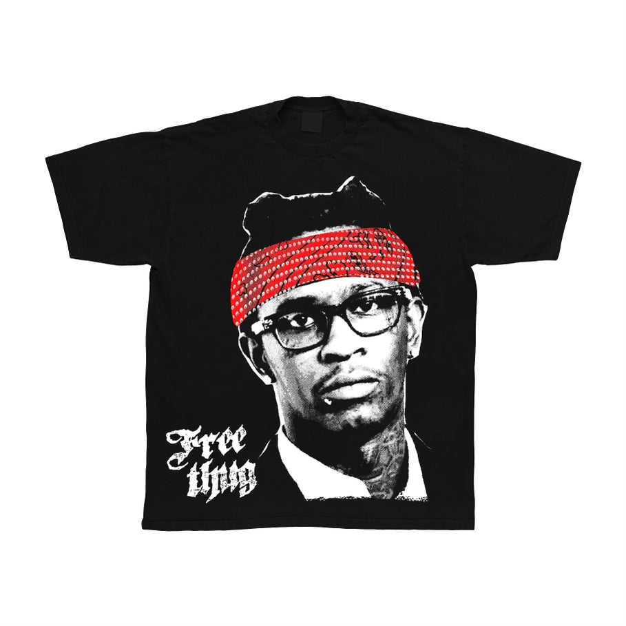 PushBank Free Thug T-shirt (Black)