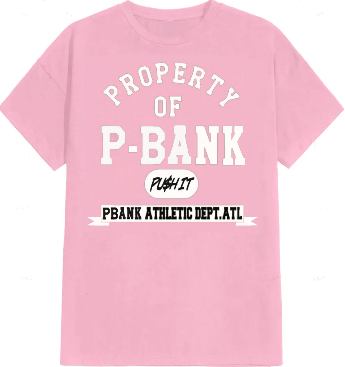 Property Of PushBank Workout T-Shirt (Limited )