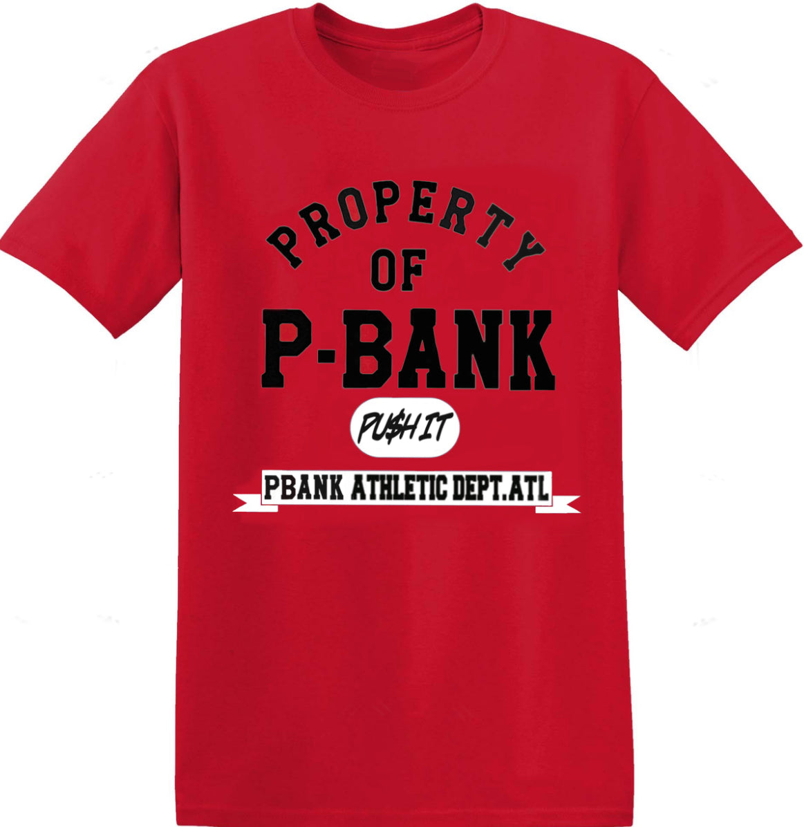 Property Of PushBank Workout T-Shirt